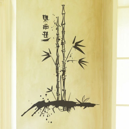 Zen-Zeichnung Bambus