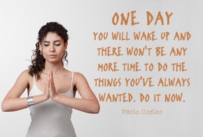 one day you will wake up